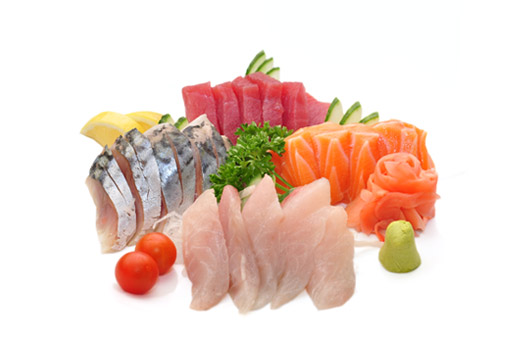 23 - Assortiment (3 sashimi thon, 3 saumon, 3 daurade)
